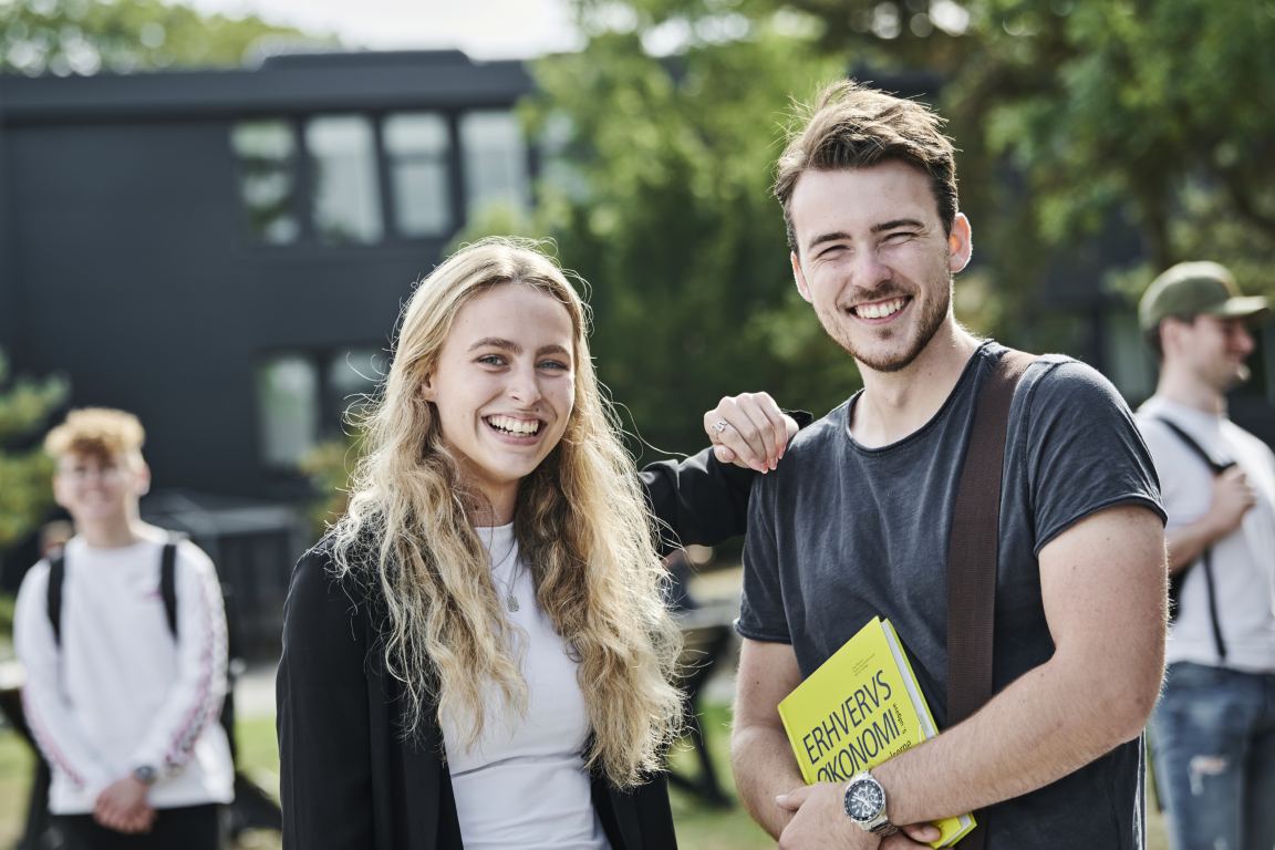 Imagebilleder fra Erhvervsakademi Sydvest. Her på campus i Esbjerg.